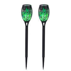 Solar Flame Torch Lights: Dancing Flames for a Magical Outdoor Oasis
