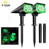 T-SUN Solar Spotlight: Shine Bright Without the Wires (Great for Outdoor Decor!)