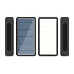 Wireless Fast Charging Solar Power Bank 80000mAh With 4 USB LED - Smart Tech Shopping