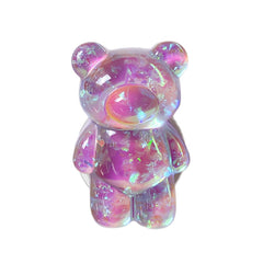 3D Cute Laser Bear Cell Phone Holder , Grip Tok Bracket Cellphone Support