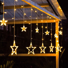 Twinkle Like Stars: Solar Moon Star String Lights for Home & Holidays