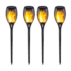 Solar Flame Torch Lights: Dancing Flames for a Magical Outdoor Oasis