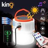 Solar led light Outdoor garden lights Camping Tent Emergency Lights For BBQ Hiking - Smart Tech Shopping