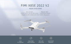 FIMI X8SE V2 Drone with FPV 3-axis Gimbal 4K Camera - Smart Tech Shopping
