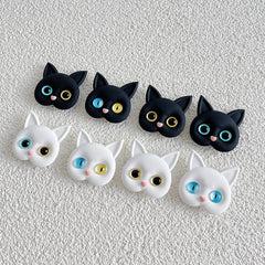 Air Sac Phone Holder, Griptok Korean INS Kawaii 3D Cat Cellphone Finger Ring Stand