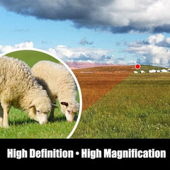 80X100 HD Professional Monocular Telescope For Outdoor Camping Accessory