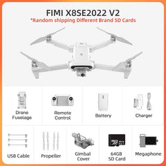 FIMI X8SE V2 Drone with FPV 3-axis Gimbal 4K Camera - Smart Tech Shopping
