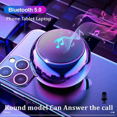 TWS Mini Bluetooth Speaker with Mic For Cell Phone and Tablet - Smart Tech Shopping