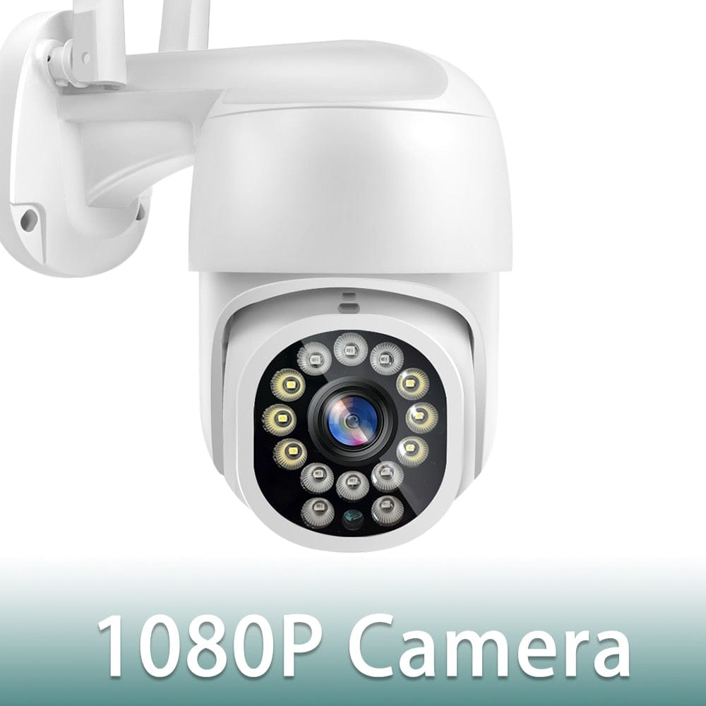 Full HD WiFi Dome Camera with Color Night Vision - Waterproof and Weatherproof - Smart Tech Shopping