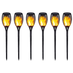 Solar Flame Torch Lights: Dancing Flames for a Magical Outdoor Oasis
