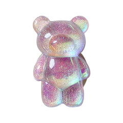 3D Cute Laser Bear Cell Phone Holder , Grip Tok Bracket Cellphone Support