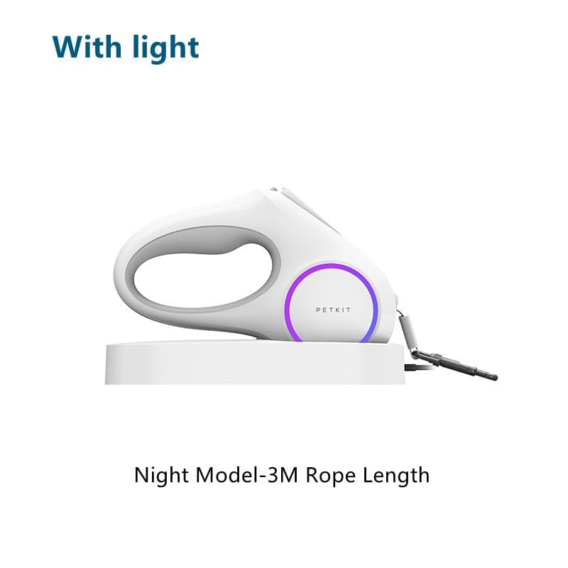 Petkit Go Shine Max Pet Leash Dog Traction Rope, Flexible Ring Shape with LED Night Light - Smart Tech Shopping