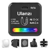 Ulanzi L2 RGB Mini: Unleash Your Creativity with 360° Full Color LED Light