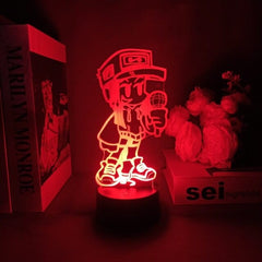 3D Night Lamp Gaming Room Desk Setup Lighting Decor Gamepad Icon