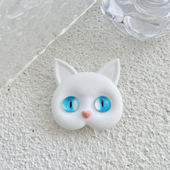 Air Sac Phone Holder, Griptok Korean INS Kawaii 3D Cat Cellphone Finger Ring Stand