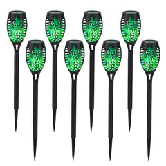 Solar Flame Torch Lights: Dancing Flames for a Magical Outdoor Oasis