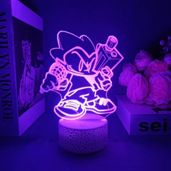 3D Night Lamp Gaming Room Desk Setup Lighting Decor Gamepad Icon