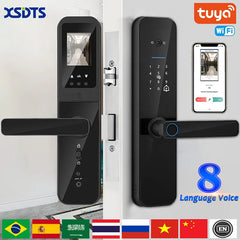 XSDTS Tuya WiFi Smart Door Lock: Biometric Security & Smart Convenience