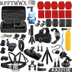 KFFTWWX Accessories Kit for, Gopro Hero, Black Max, Go Pro Session - Smart Tech Shopping