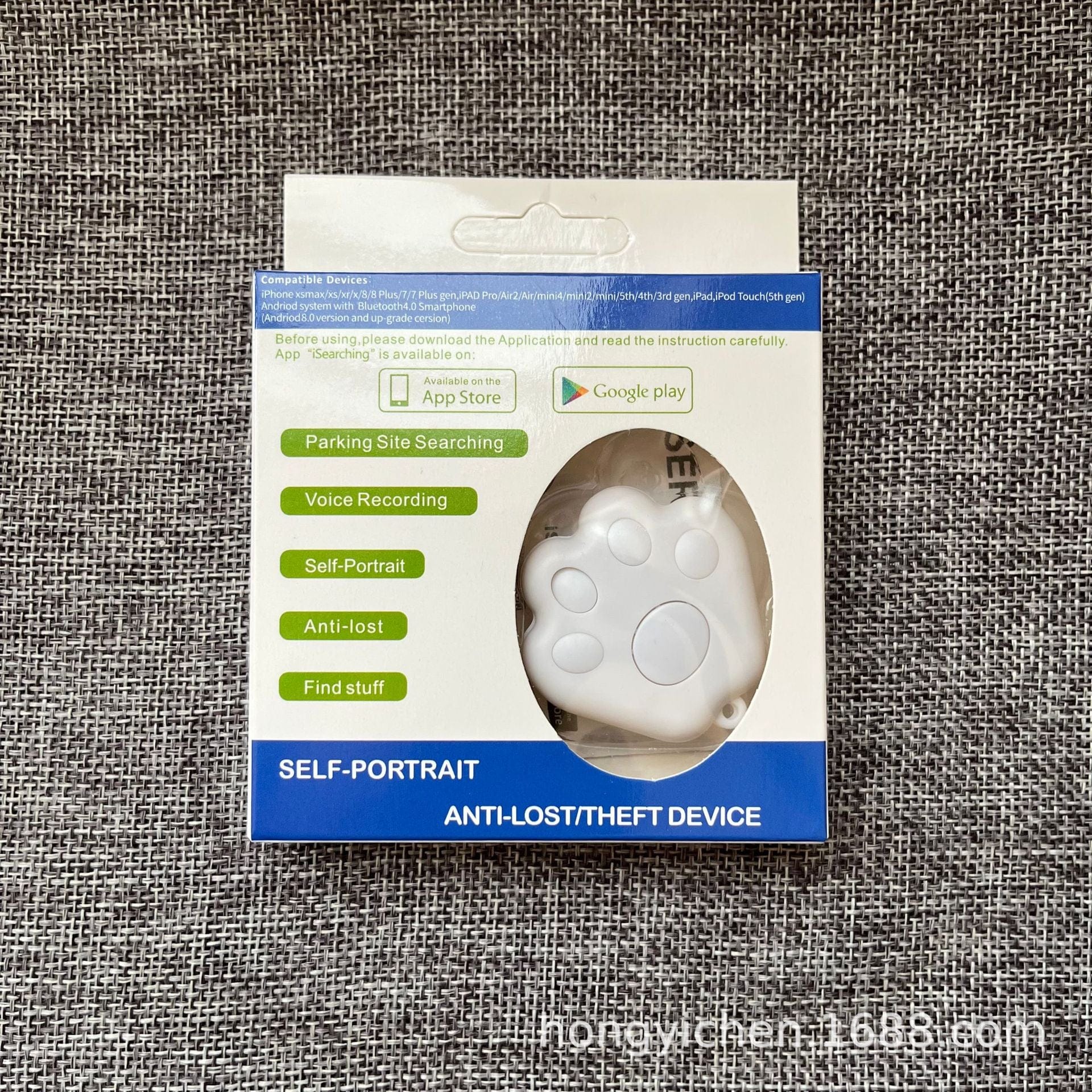 Dog paw Bluetooth anti-lost device locator - Smart Tech Shopping