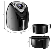Oil Free Rapid Electric Air Fryer - Smart Tech Shopping