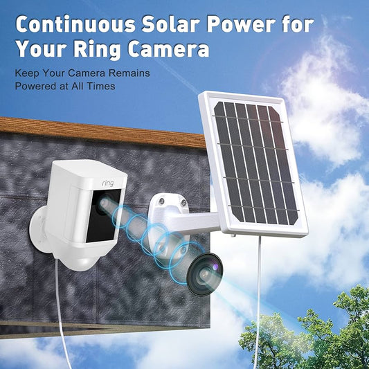 Power Up Your Outdoor Security: Choosing the Perfect Ring Camera to Pair with a Solar Panel