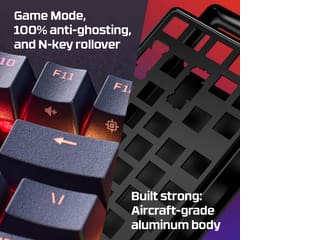 HyperX Alloy Origins Core PBT HX Red - Mechanical Gaming Keyboard