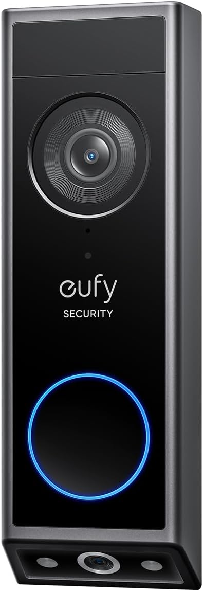 eufy Security Video Doorbell E340 Dual Cameras with 2K Full HD and Color Night Vision