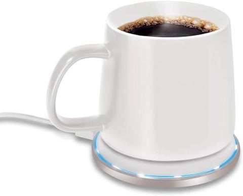Mug Warmer + Wireless Charger! Keep Coffee Warm & Phone Charged