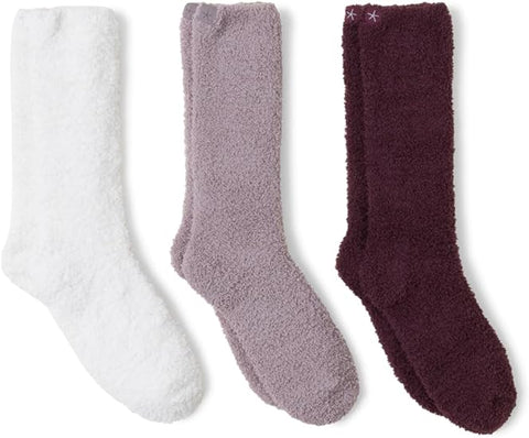 Barefoot Dreams Women's CozyChic 3 Pair Socks Set