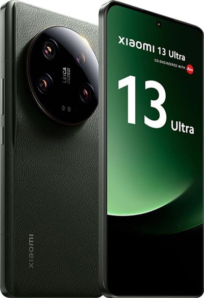 Xiaomi Mi 13 Ultra 5G 256GB 12GB Factory Unlocked (GSM Only | No CDMA - not Compatible with Verizon/Sprint) China Version - Green