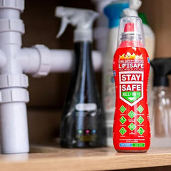 StaySafe All-in-1 Fire Extinguisher, 3-Pack | for Home, Kitchen, Car, Garage, Boat | The Best Compact Extinguisher That Tackles 10 Types of fire