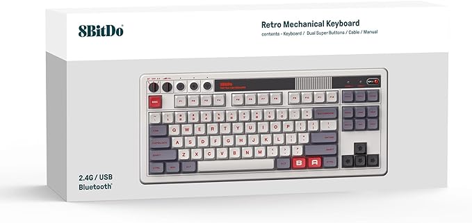 8Bitdo Retro Mechanical Keyboard: Customize Your Classics (N Edition)