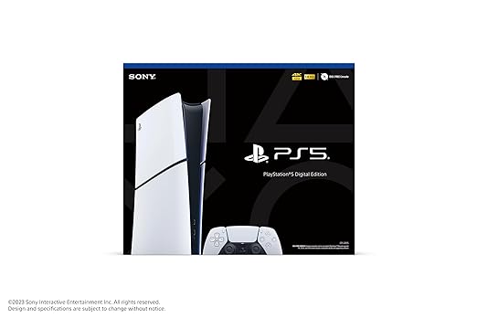 PS5 Digital Edition (Slim): Unleash Next-Gen Power in a Sleeker Design