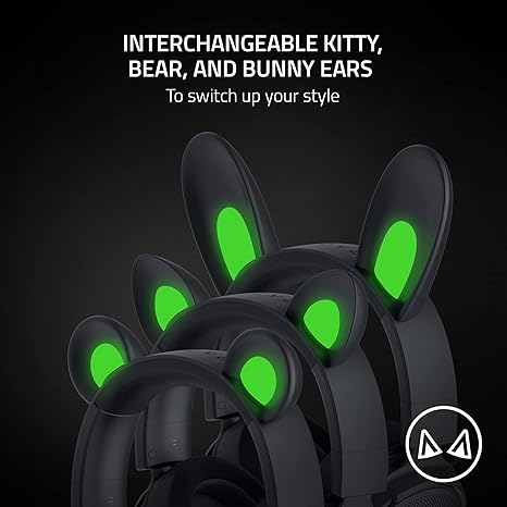 Razer Kraken Kitty V2 Pro Wired RGB Headset (Kitty Ears + More!)