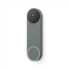 Google Nest Doorbell (Battery) - Wireless Doorbell Camera -720p Video Doorbell - Ivy, 1-Count (Pack of 1)