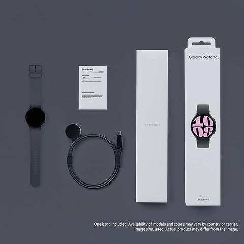 SAMSUNG Galaxy Watch 6 40mm LTE Smartwatch, Fitness Tracker, Personalized HR Zones, Advanced Sleep Coaching, Heart Monitor, BIA Sensor for Health Wellness Insights, Big Screen, US Version, Graphite