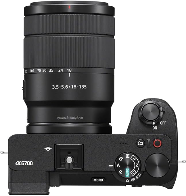 Sony a6700 Kit: 4K Video, AI Focus, Vlog Friendly (18-135mm Lens)