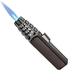 BlazeBrite Torch Lighter: Windproof Jet Flame Refillable Butane Lighter