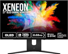 Corsair XENEON 27QHD240: Dominate the Competition with Blazing-Fast 240Hz OLED Gaming Monitor