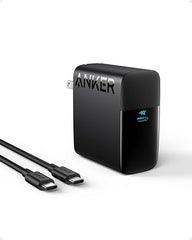 Mac Book Pro Charger, 100W USB C Charger, Anker 317 Compact and Foldable Fast Charger for MacBook Air, Samsung Galaxy, iPad Pro, and All USB C Devices, 5 ft USB C to USB C Cable Included