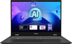 MSI Prestige 16 AI Evo Laptop: Intel Ultra 7-155H, 16" UHD+ OLED Display, 32GB DDR5, 2TB NVMe SSD, HDMI, SD Card Reader, Win 11 Pro: Stellar Gray B1MG-020US