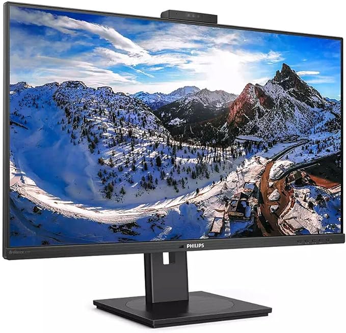 Philips 329P1H: 32" 4K UHD Monitor with Webcam for Stunning Clarity & Convenience