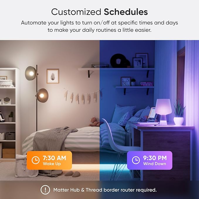 Nanoleaf Essentials A19: Smart Light Bulb for Vivid Colors & Smart Home Control