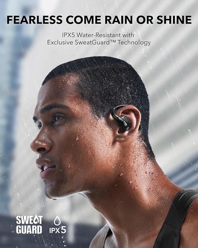 Soundcore by Anker AeroFit Pro: Open-Ear Headphones with Secure Fit & Rich LDAC Audio