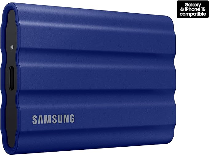 Samsung T7 Shield 1TB: Rugged Portable SSD for Photographers, Creators & Gamers