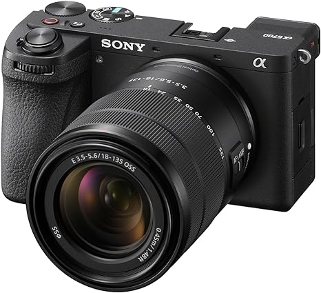 Sony a6700 Kit: 4K Video, AI Focus, Vlog Friendly (18-135mm Lens)