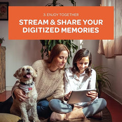 iMemories SafeShip Kit with $120 Conversion Reimbursement, Digitally Convert Your Family's Home Movies and Photos