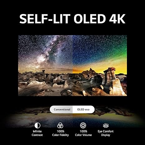 LG G3 OLED evo 77": Unmatched Brightness, Gaming Power & AI Smarts (2023)