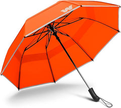 Weatherman Umbrella: Conquer Downpours with Style (Neon Orange)